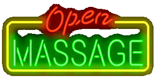 cbd massage open cbd massage open neon sign